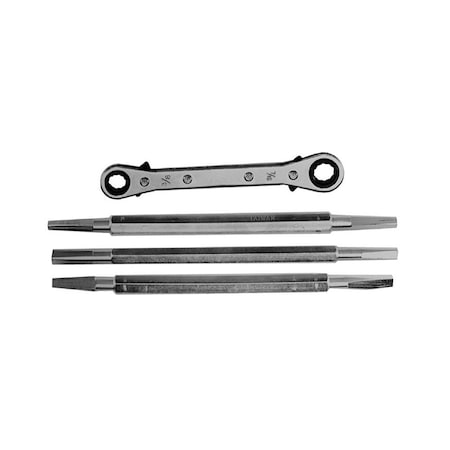 Thrifco Plumbing No. 4568 4-Piece BIBB-Seat Tool Set 5110051